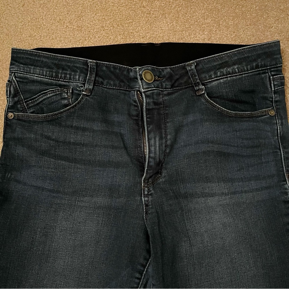 Wit & Wisdom Ab-solution High Rise Skinny Ankle Medium Wash Jeans (size 12) - Picture 2 of 8